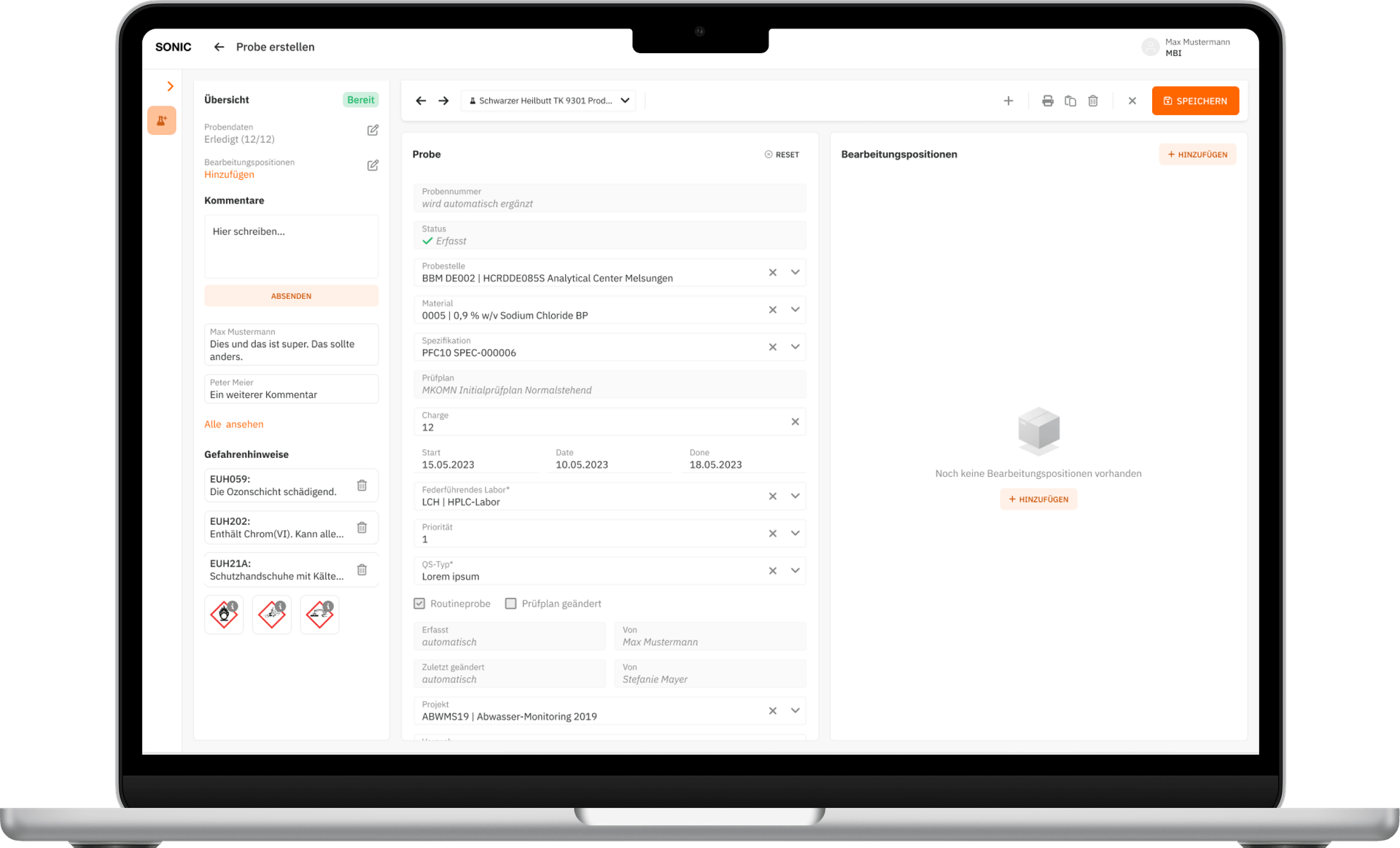 UX Relaunch: Laborinformations-Managementsystem